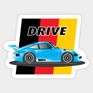 Drive - German Cup Racer - Blue Sticker